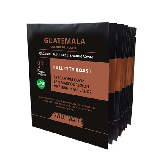 [網購專賣] SWEETWATER瓜地馬拉有機掛耳咖啡(10入)