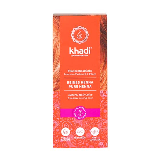 Khadi植萃髮絲增色粉紅粽色