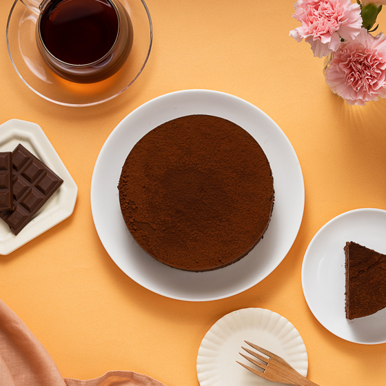 安娜法蘭古典巧克力米輕糕6吋