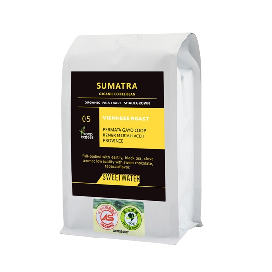 [網購專賣] SWEETWATER蘇門答臘有機咖啡豆